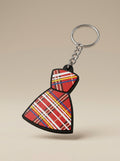 Assumptionista necktie key chain